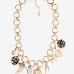 COLLAR CADENA ABALORIOS