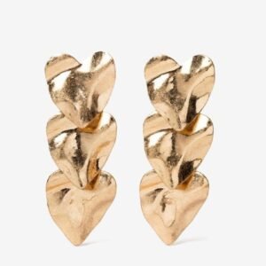 PENDIENTES CORAZÓN TRIPLE