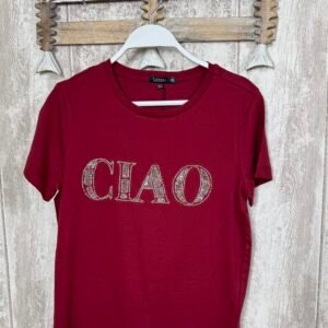 CAMISETA BILU GRANATE