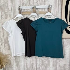 CAMISETA GRACIOSA cuello caja