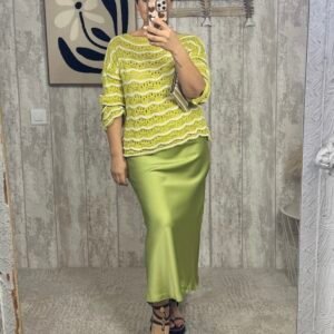 FALDA KANSAS PISTACHO