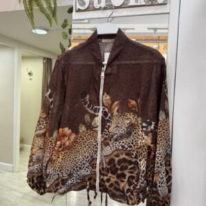 BOMBER ALMA LEOPARDO MARRÓN