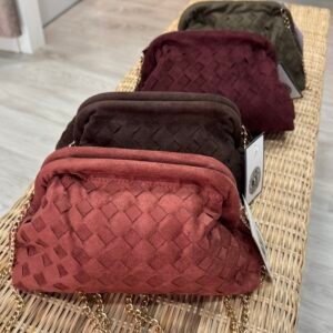 BOLSO CLUTCH TRENZADO