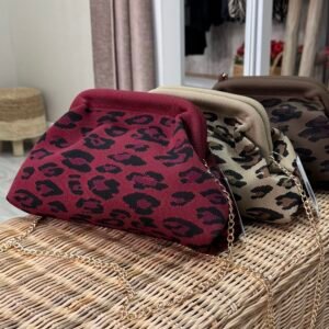 BOLSO CLUTCH ANIMAL PRINT