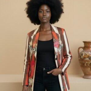 BLAZER NICOLE CHOCO/BEIGE/CALDERA